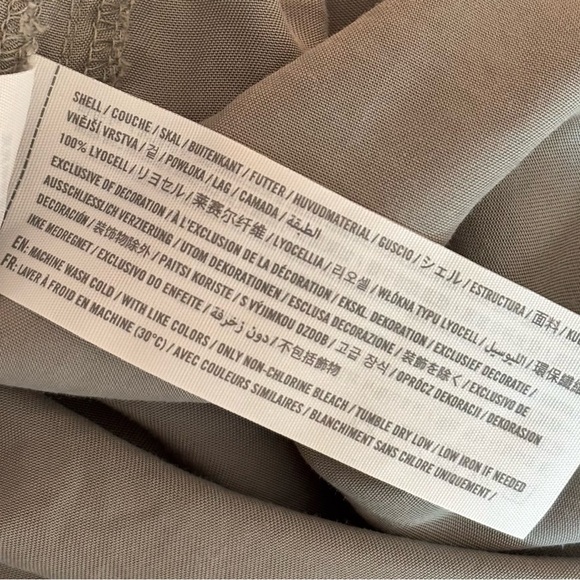 Abercrombie & Fitch Cropped Light Green Utility Jacket - Picture 10 of 11